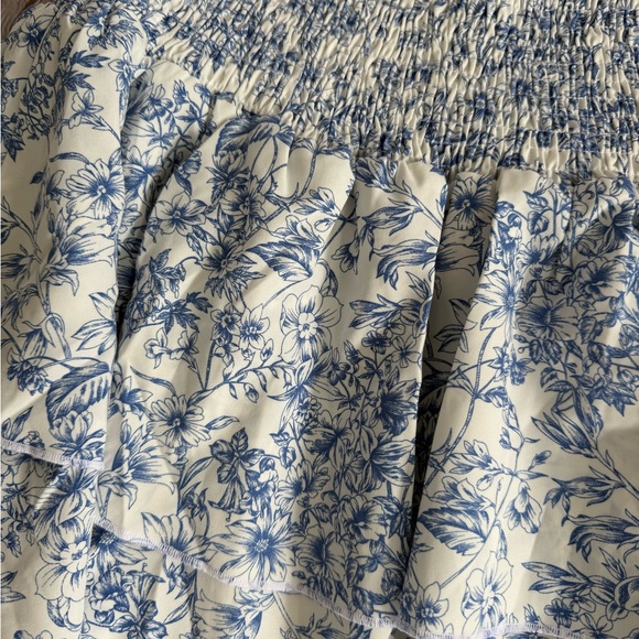 Floral Flowy Ruffle Skirt - Picture 3 of 7